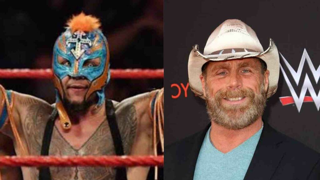 Rey Mysterio and Shawn Michaels.