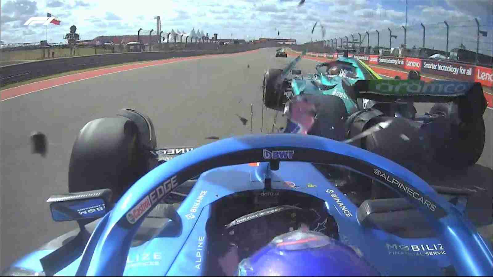 Fernando Alonso’s take off speed during his crash at the 2022 US GP was faster than an airplane