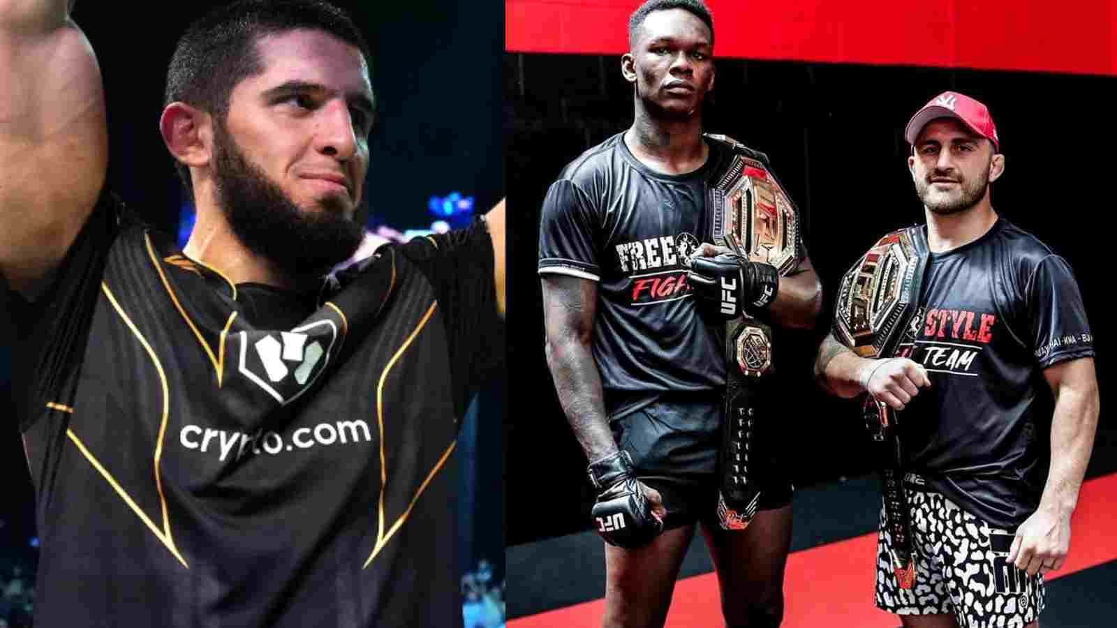 ‘Make sure Adesanya don’t bet his house’ – Islam Makhachev warns “short friend” Alexander Volkanovski ahead of potential super fight