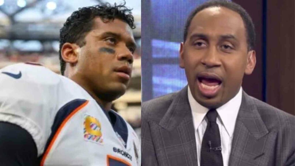 Stephen A. Smith and Russell Wilson