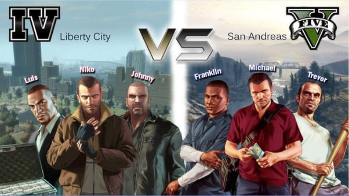 GTA 4 VS. GTA 5. Which Game do Gamers prefer?