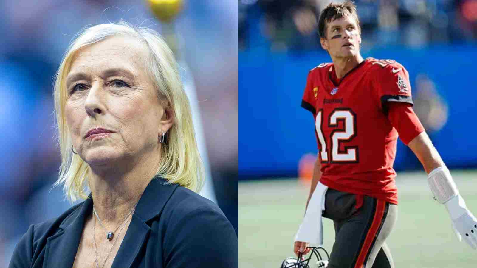 “Doesn’t apply to women” Martina Navratilova exasperated by NFL legend Tom Brady’s relation with Ron DeSantis