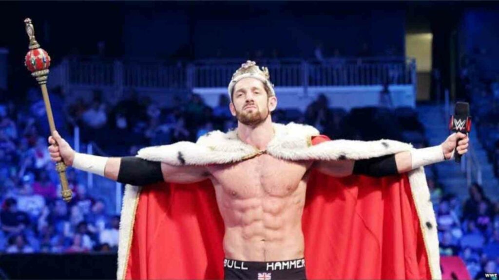 Wade Barrett as the King Of the Ring (Image Credits- BBC)