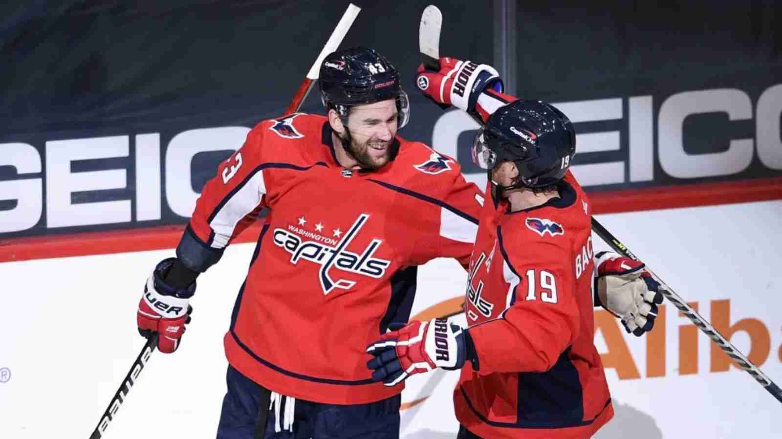 Capitals Tom Wilson and Nicklas Backstrom taking “beginning steps” on ice after each underwent surgeries