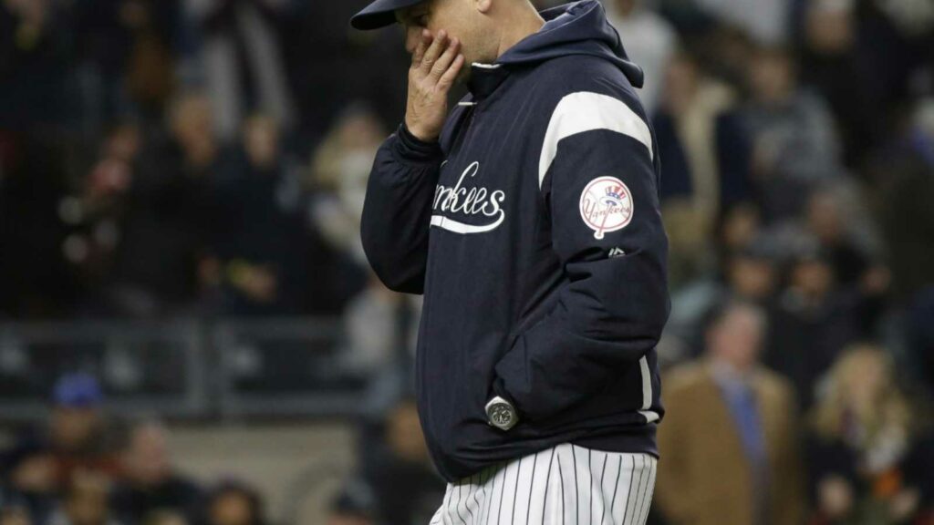 New York Yankees Manager Aaron Boone