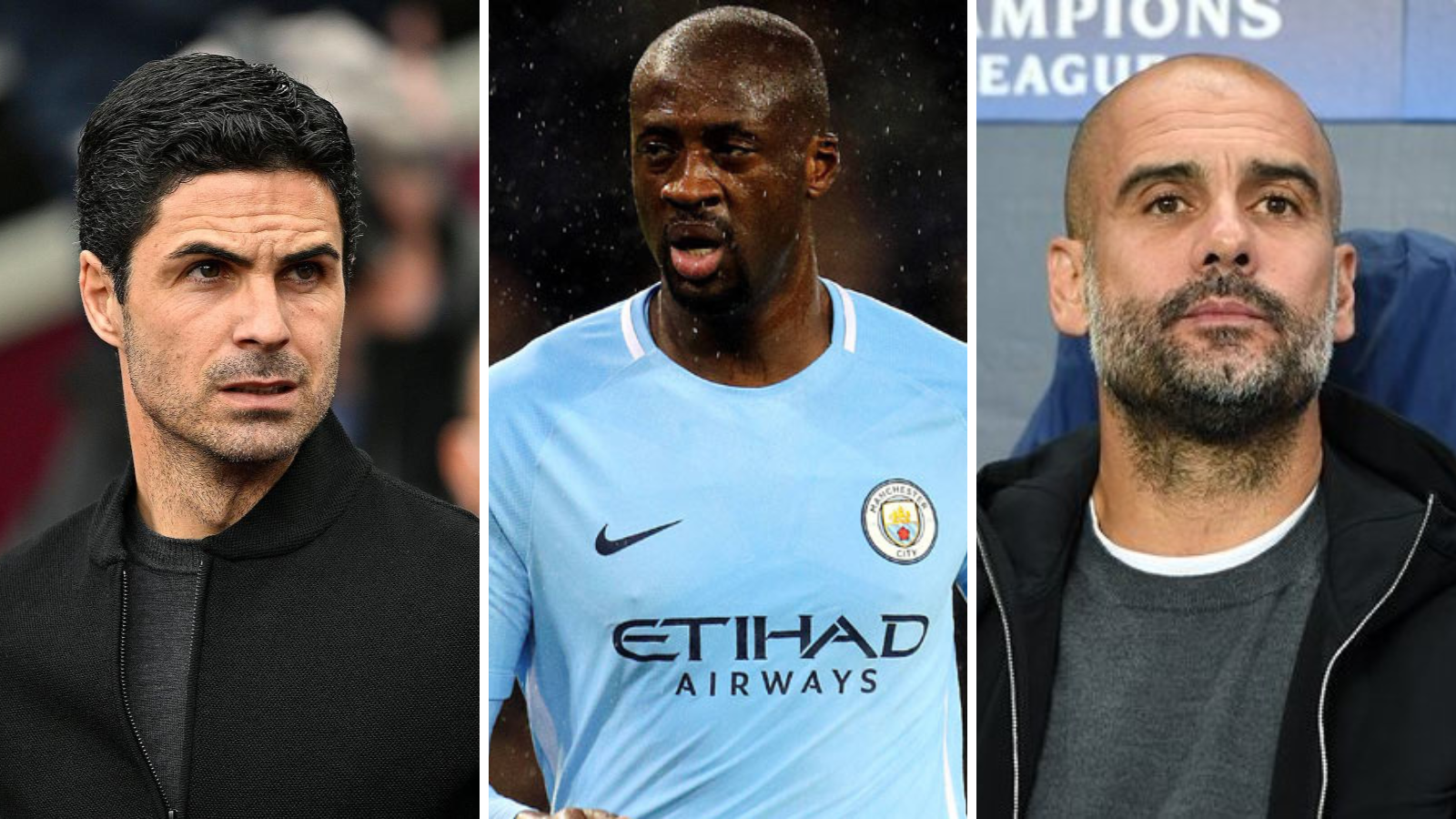 SHOCKING: Manchester City legend Yaya Toure picks Mikel Arteta over Pep Guardiola