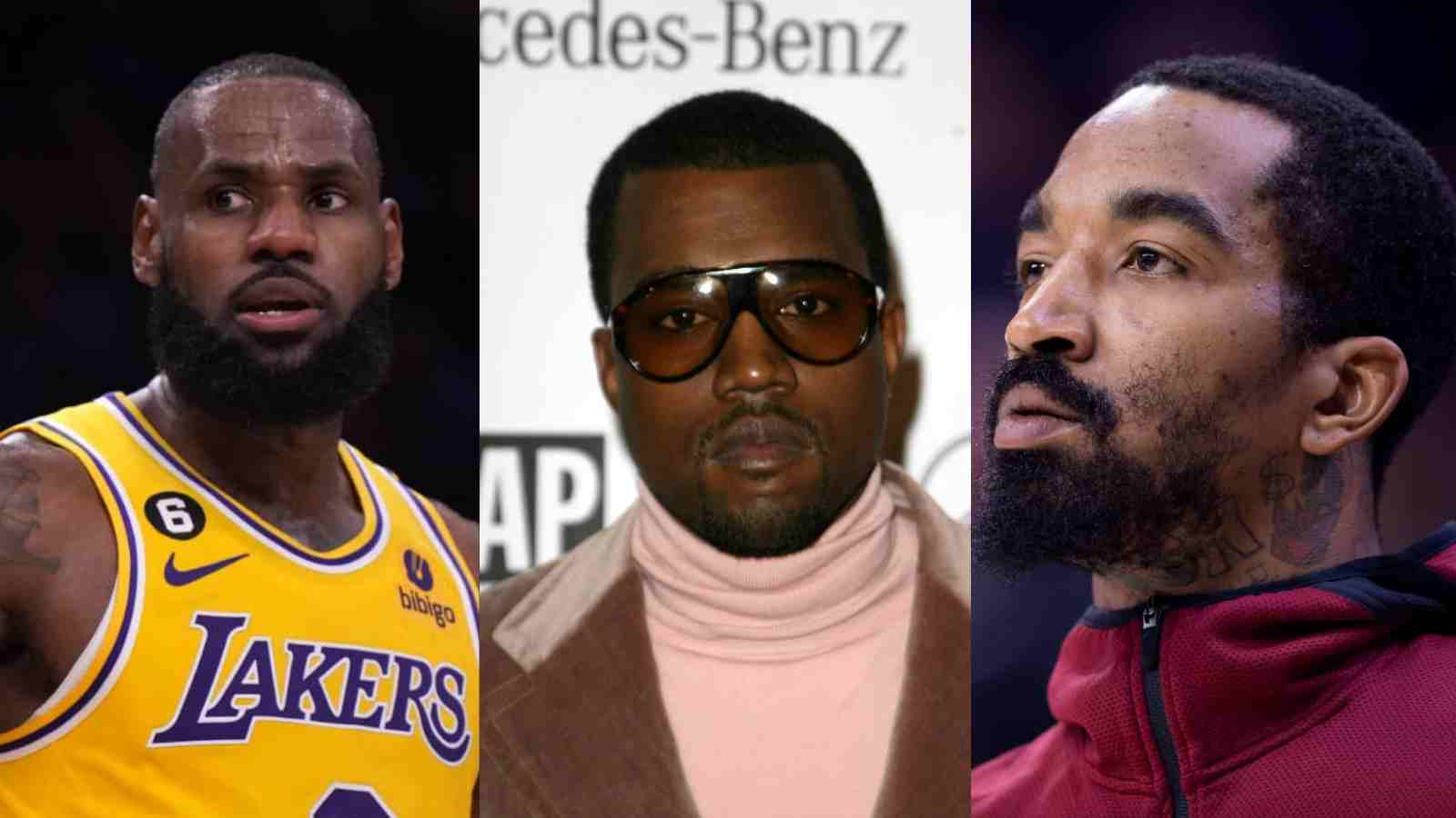 “Don’t eat that trash” NBA Fans fume at LeBron James’ ex-teammate for hyping Kanye West’s White Live Matter catastrophe