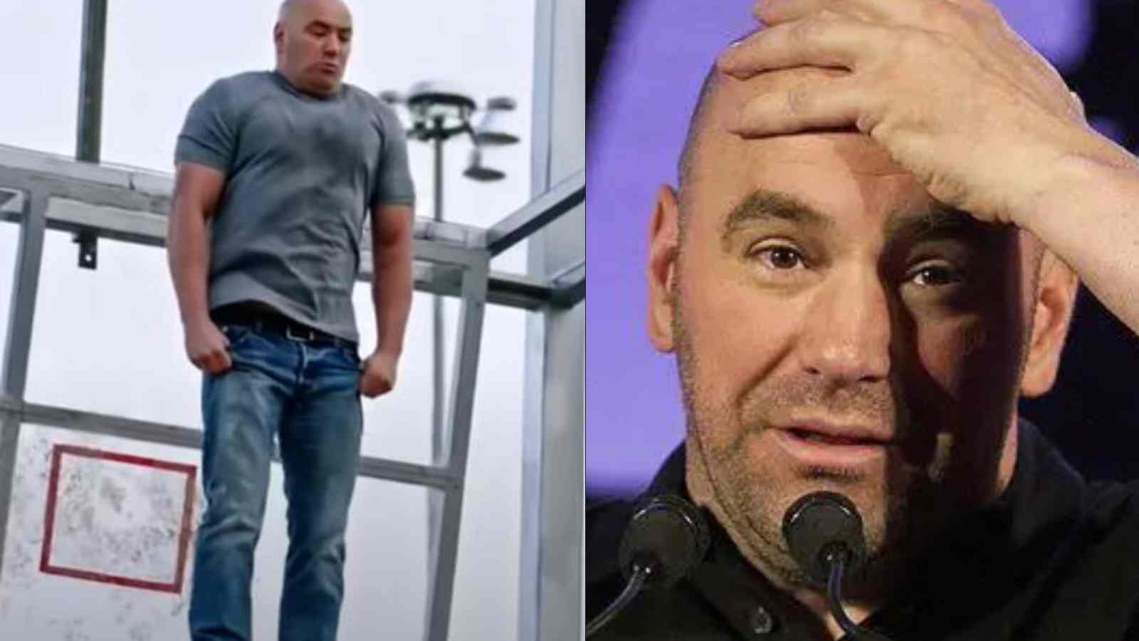 “I’m the biggest p**sy here” – When a Scared Dana White challenged Claudia Gadelha to dunk him for $15,000