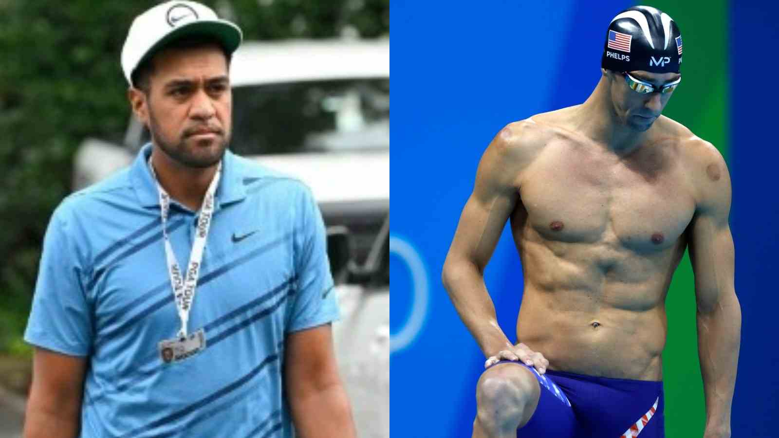 Golfing great Tony Finau offers emotional support to Michael Phelps following death of the Olympic legend’s father