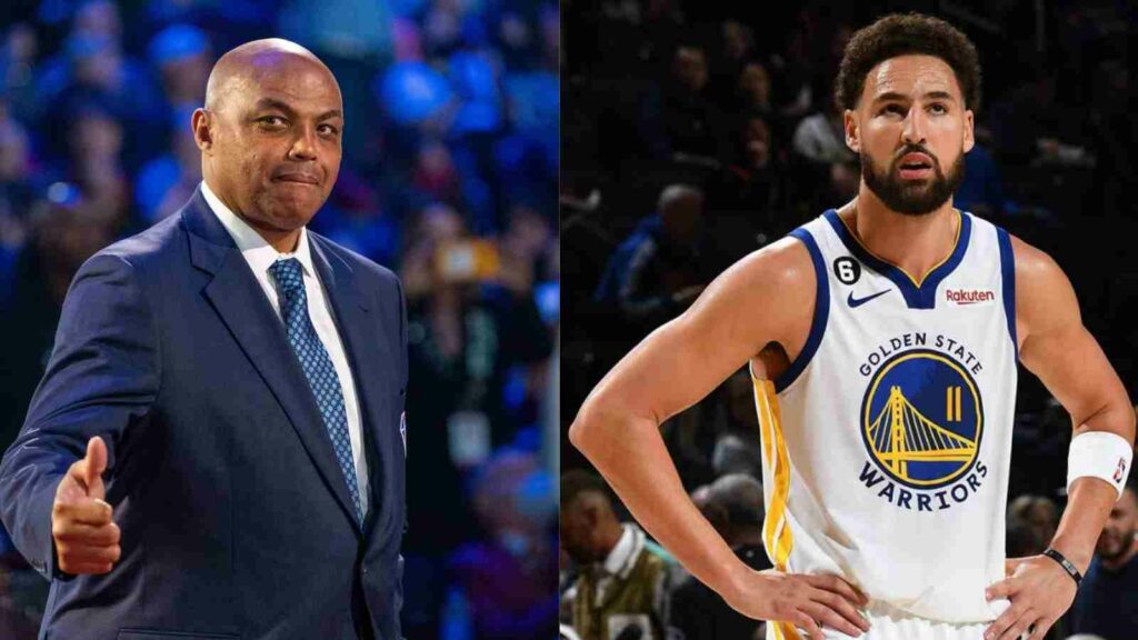 Charles Barkley and Klay Thompson