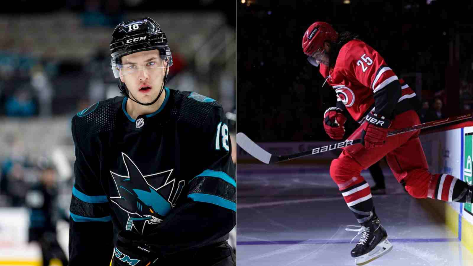 Ethan Bear and Lane Pederson sign 1-year contract with Canucks after trade by Hurricanes