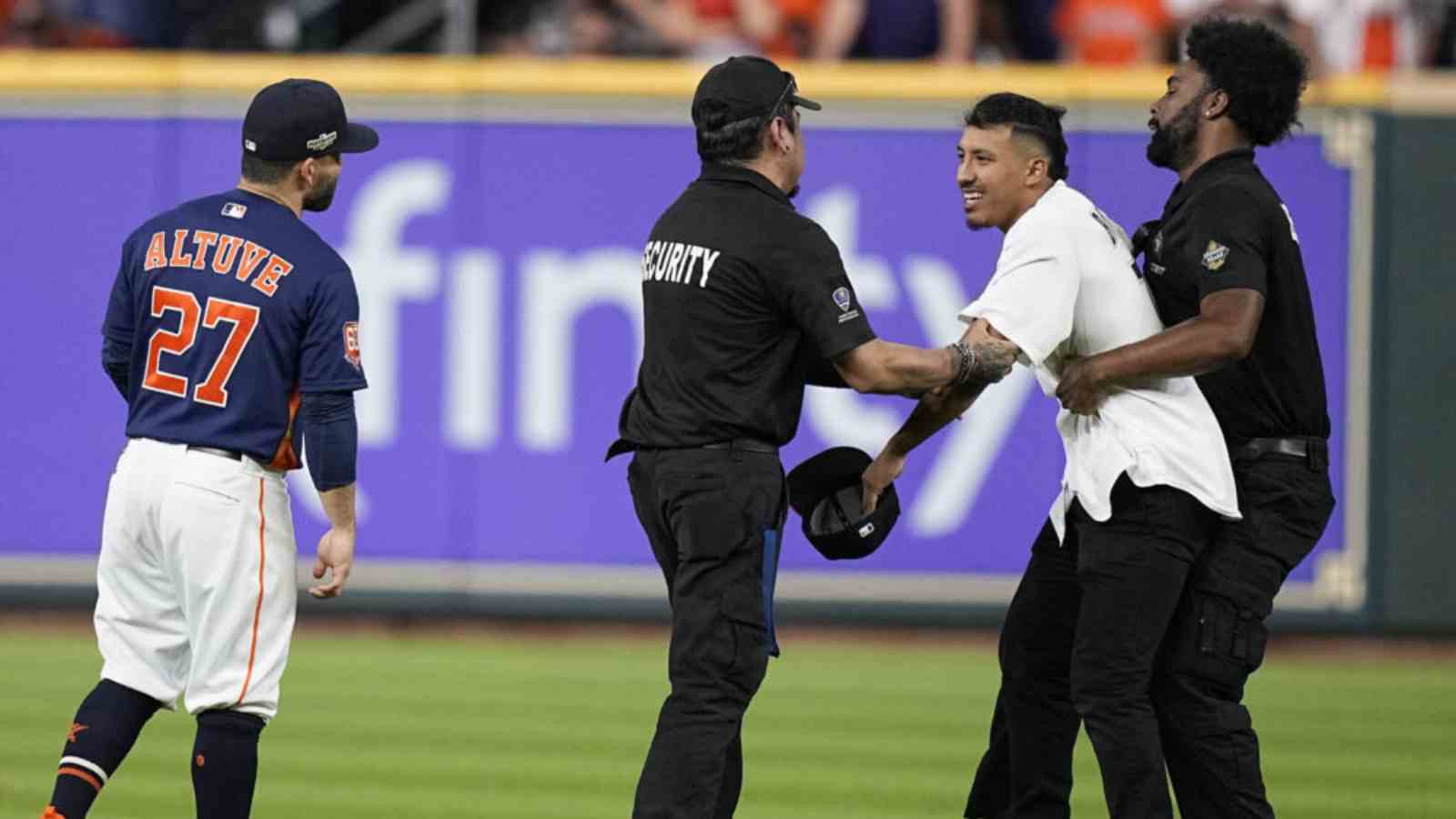 “But he looked harmless”- Harsh fate awaited Astros fan after storming field to get selfie with 8-time All-Star Jose Altuve