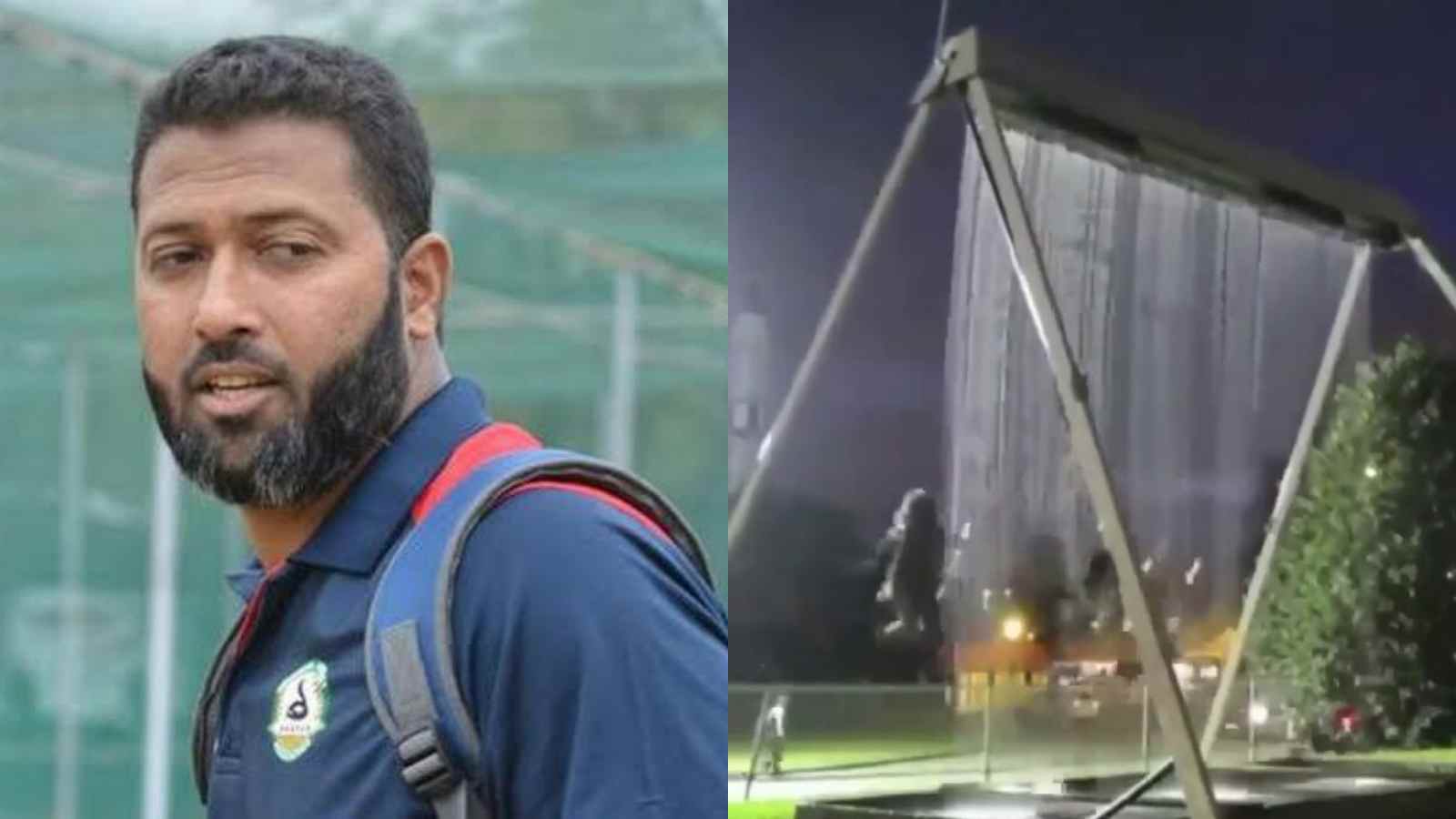 WATCH: Wasim Jaffer shares a hilarious video to compare how India and Pakistan have avoided rain in the showpiece event