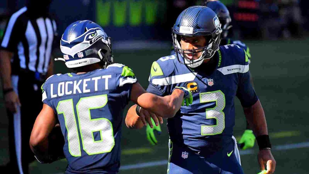 Tyler Lockett & Russell Wilson