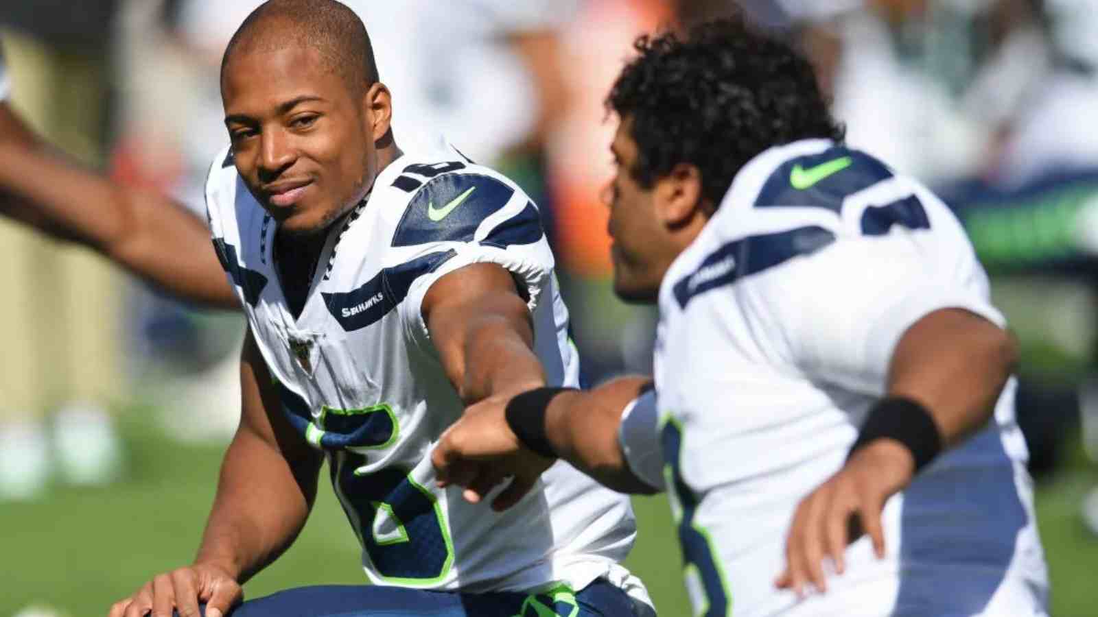 “Shots fired” WR Tyler Lockett celebrates Seahawks’ win over the Giants by taking an alleged dig at their former QB Russell Wilson