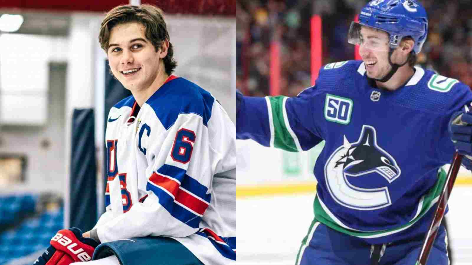 “Hopefully it’s behind me” – Quinn Hughes excited to play against Jack Hughes as team hosts Devils in upcoming match