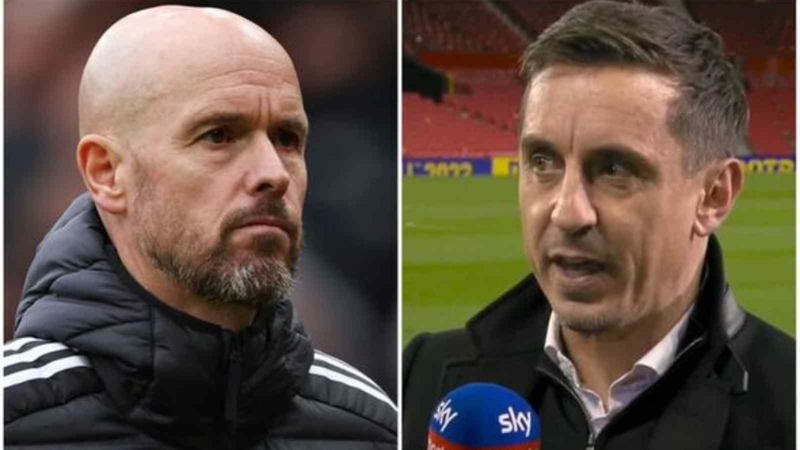 “I never would have thought that four or five weeks ago”- Gary Neville changes opinion about Manchester United’s Premier League finish in 2022-23 season