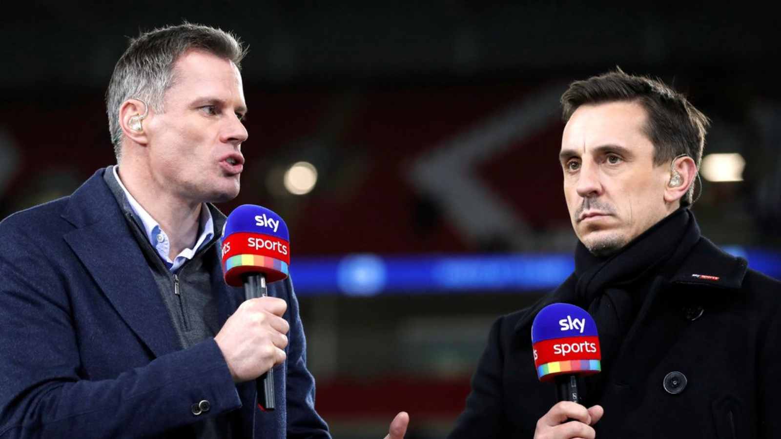 “Welcome to the, blanked by Ronaldo club”- Jamie Carragher hits out at Gary Neville after getting ignored by Cristiano Ronaldo