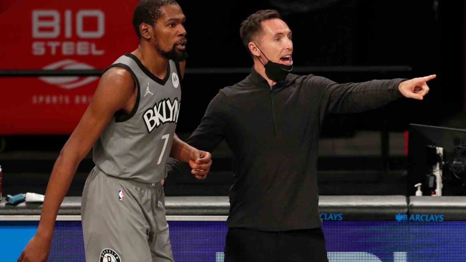 Steve Nash and Kevin Durant