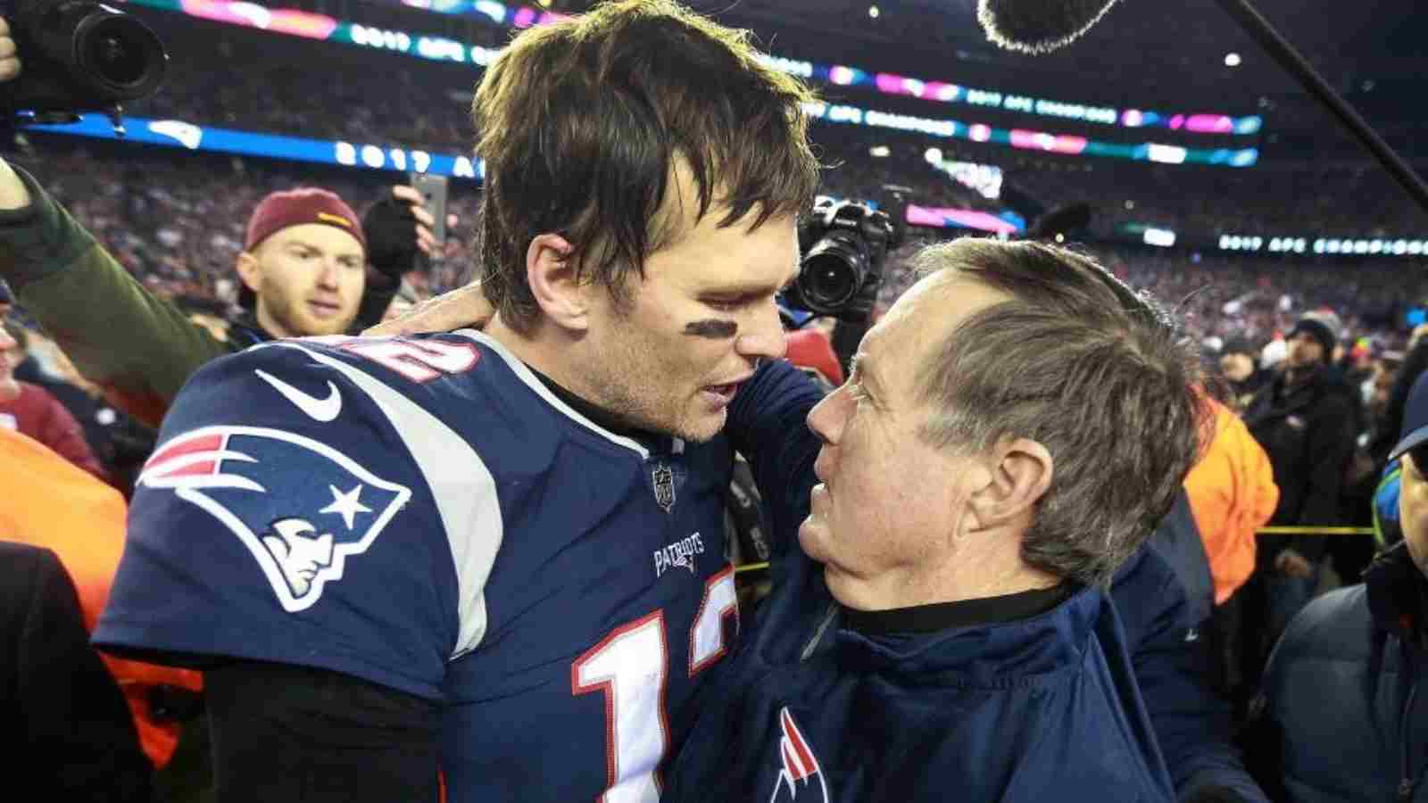 Patriots HC Bill Belichick breaks silence on Tom Brady reaching 100k passing yards record