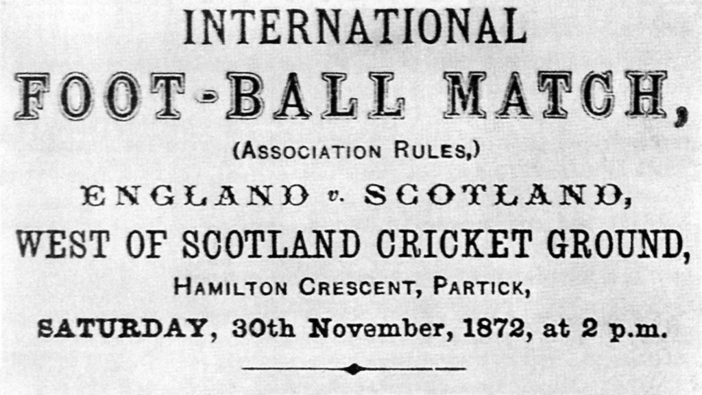 England V Scotland