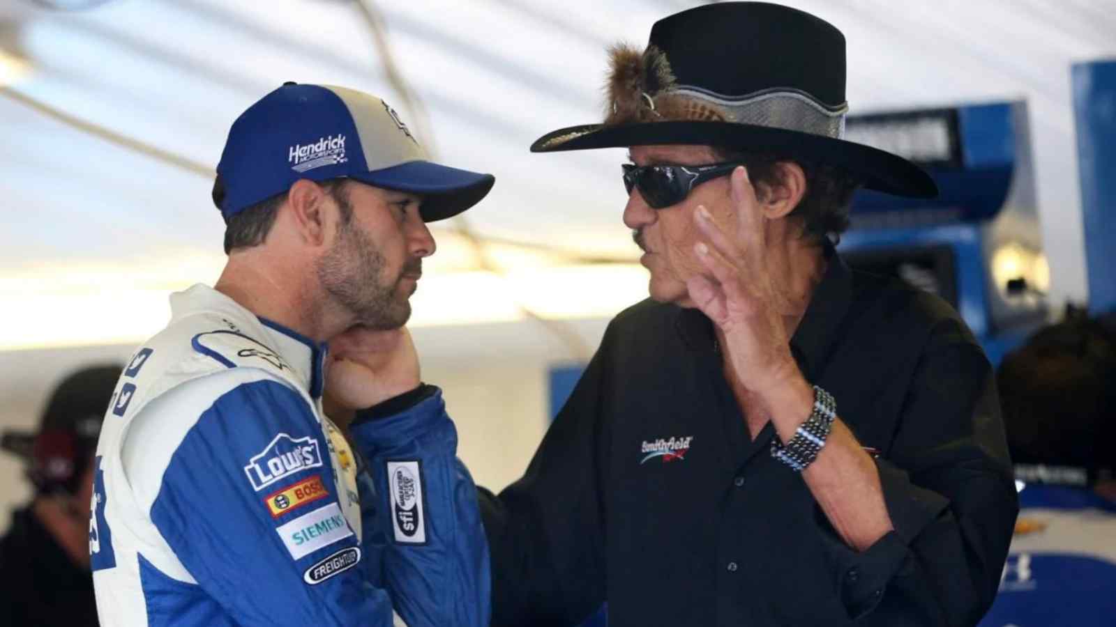 “Now we just need Dale’s ghost to join the team, and we have the ultimate NASCAR team,” NASCAR Twitter reacts to Jimmie Jonson’s plan to buy stakes at Petty GMS Racing