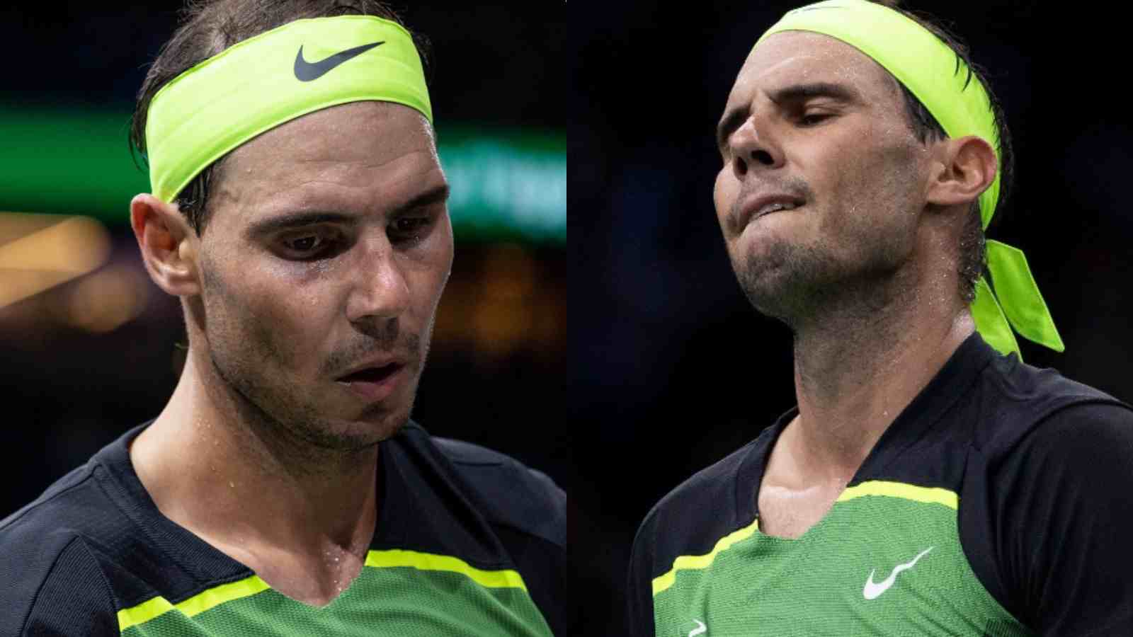 “Fraud Claydal finished, time to pump up injections” Rafael Nadal gets heavily bashed on social media for his ‘shameful’ loss in the Paris Masters opener