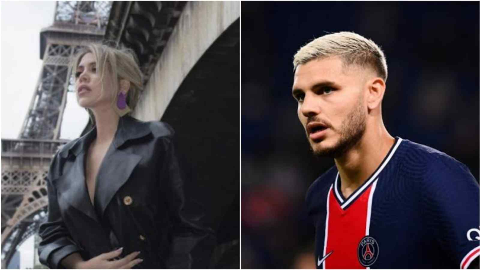 IN PICTURES: Wanda Nara poses half-naked in front of the Eiffel Tower amidst ongoing tensions with Mauro Icardi