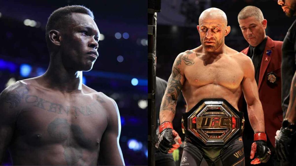 Israel Adesanya  Alexander Volkanovski