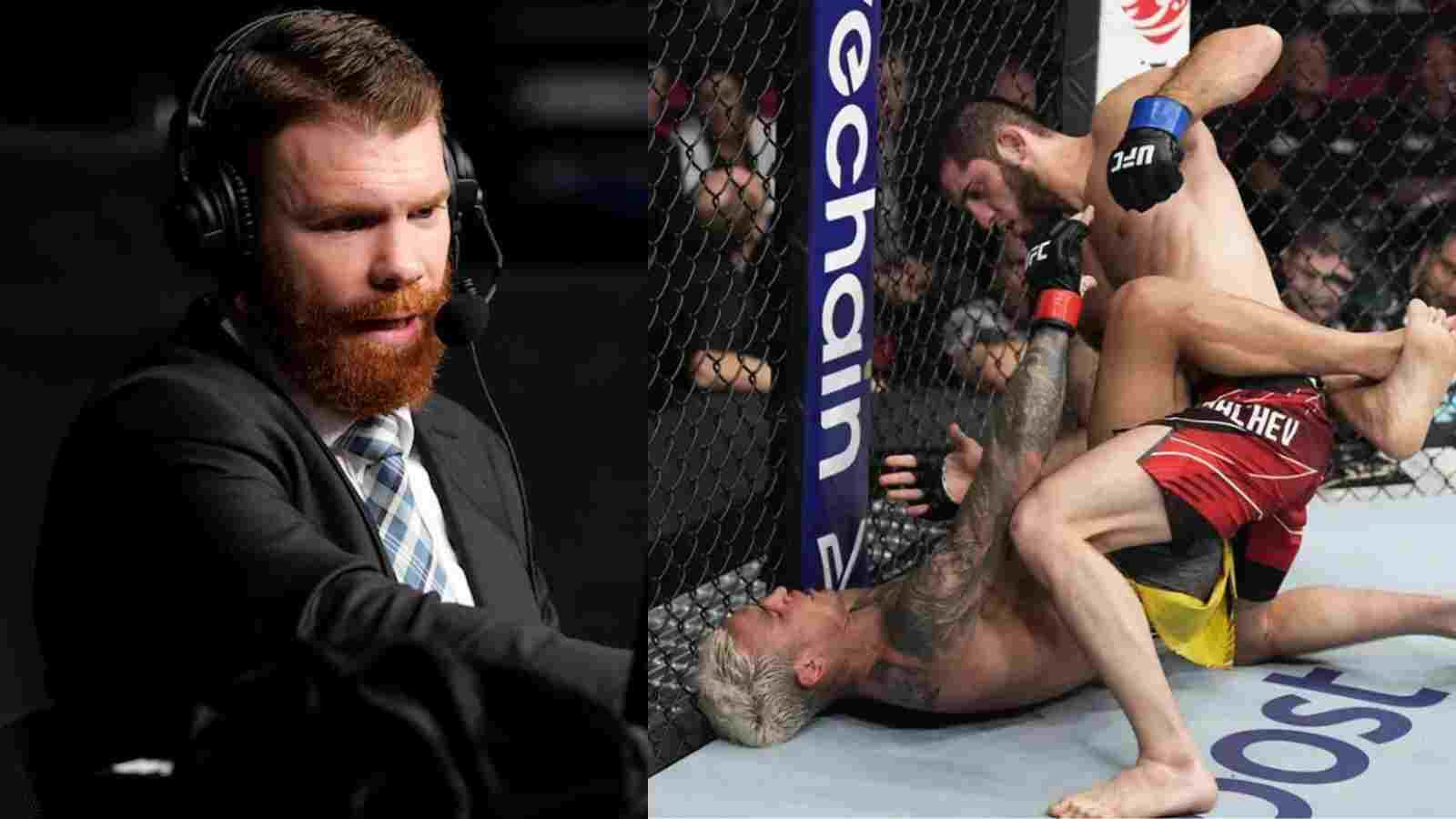 “Looks like Felder owes DC money” – Fans troll Paul Felder for visibly upset reaction after Islam Makhachev submits Charles Oliveira at UFC 280