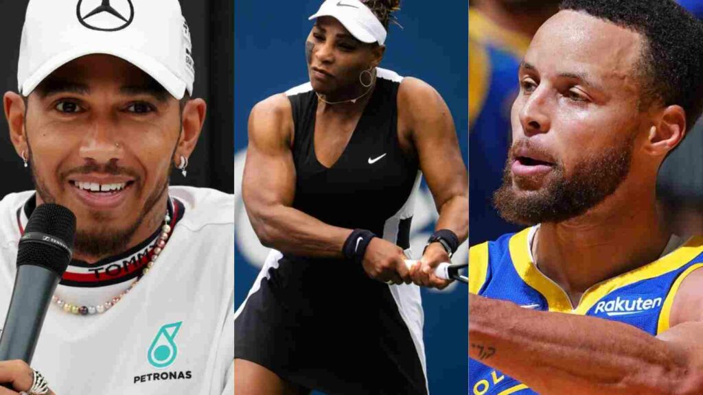 Lewis Hamilton Serena Williams Stephen Curry