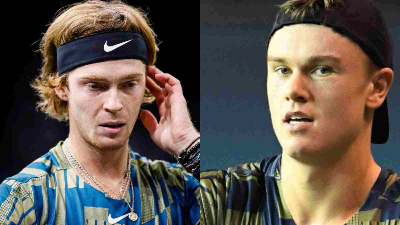 “Copied his brutal forehand when I was younger” Holger Rune hails ‘idol’ Andrey Rublev after stunning him at the 2022 Paris Masters