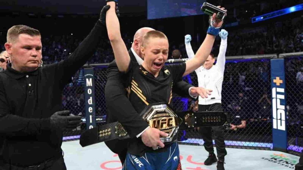 Rose Namajunas wins the belt in 2021