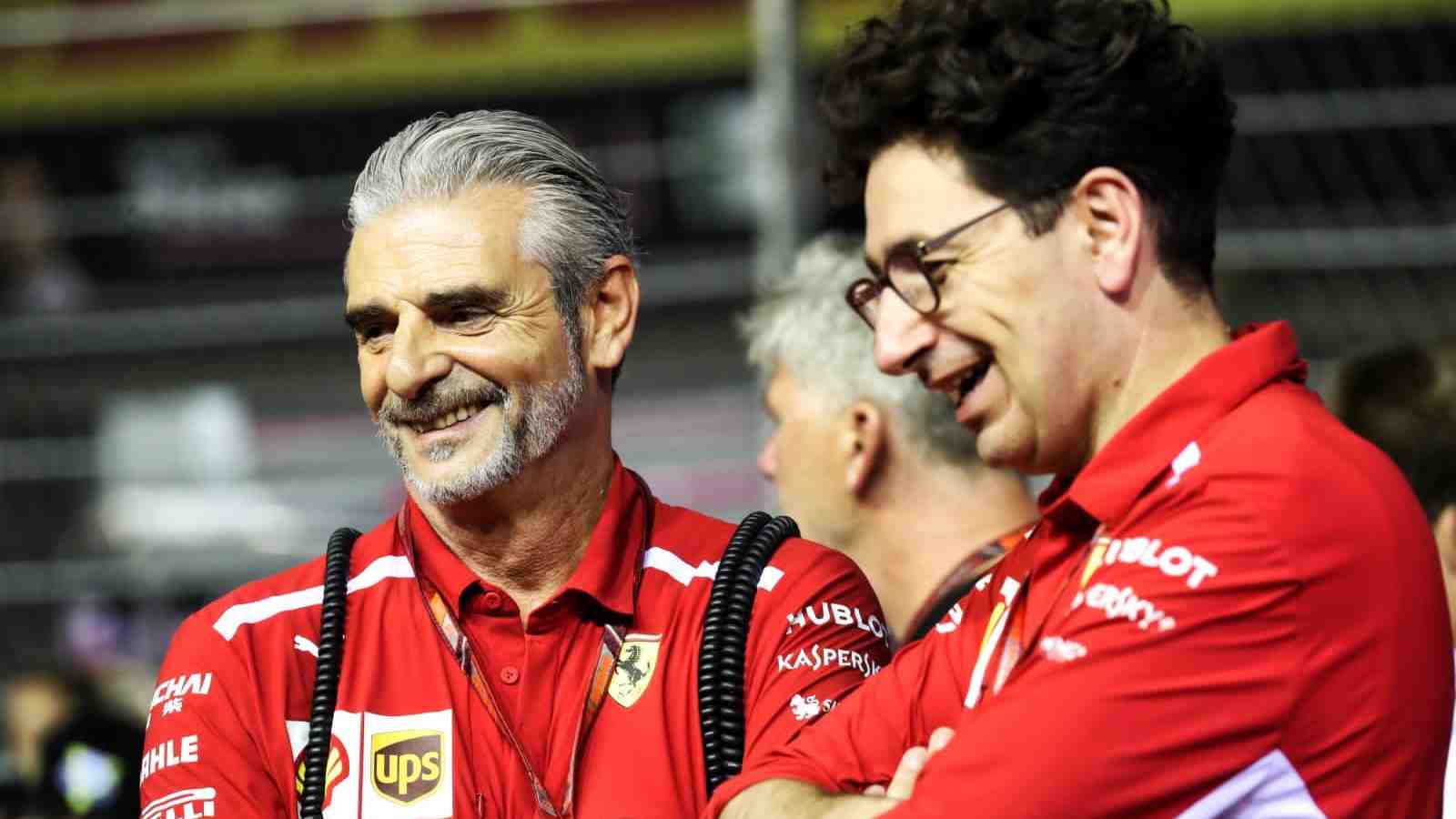 “Get him back in Ferrari” – F1 fans crack up over Maurizio Arrivabene’s hilarious reaction upon hearing ‘Binotto out’