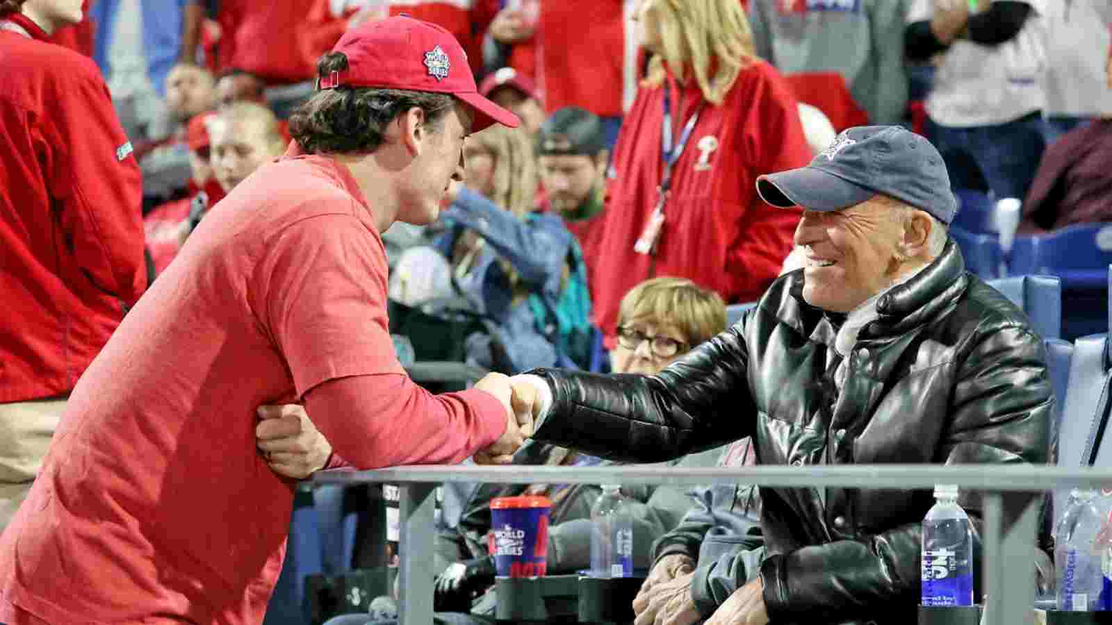 “Just some stars”- WS Game 4 caught CLUSTER of celebrities on stands at Citizens Bank Park