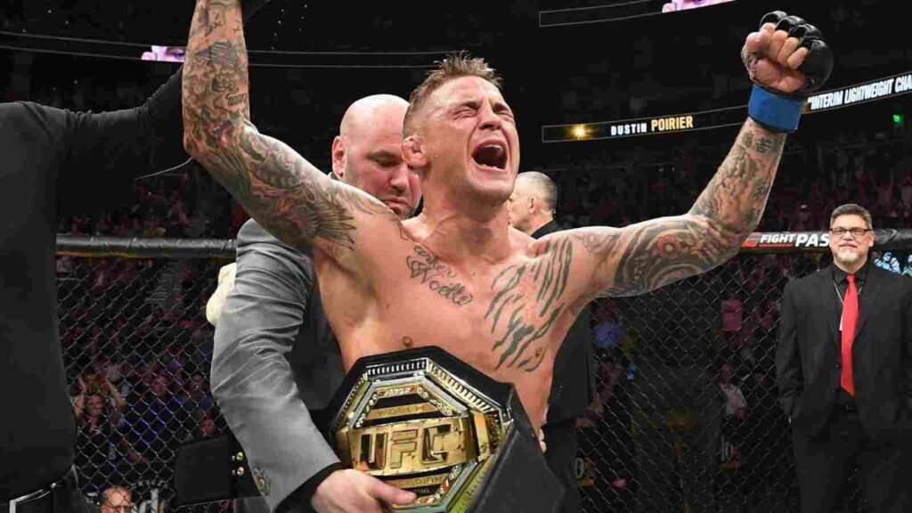 Dustin Poirier became the interim champion - however, the unified championship has eluded him till now