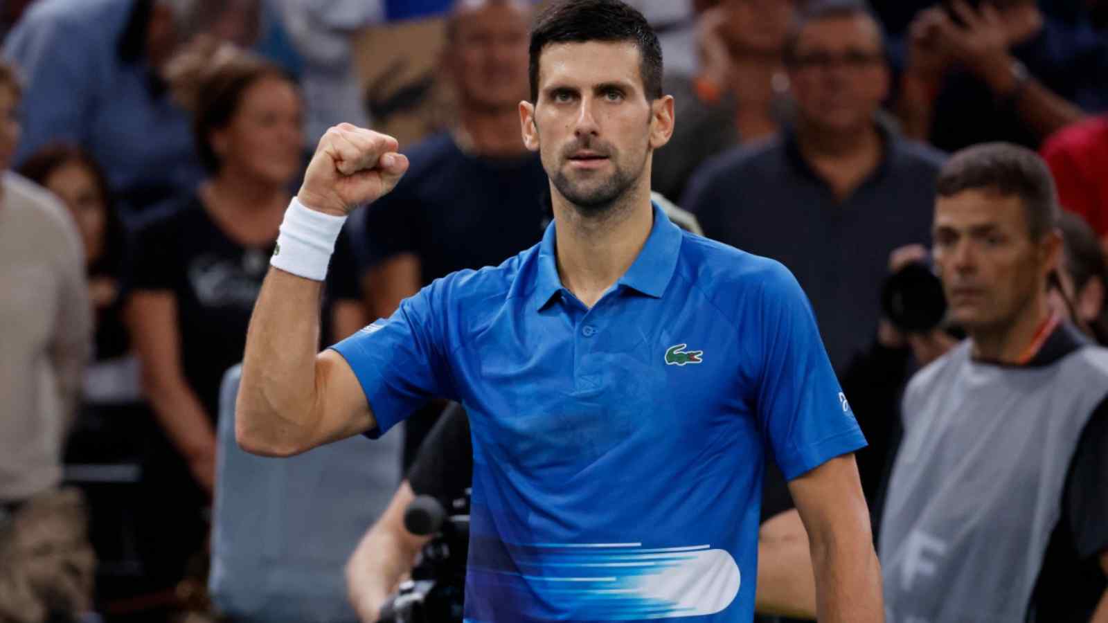 WATCH: “We just want to have a glass of wine with you,” Novak Djokovic receives a special request from a fan at Paris Masters