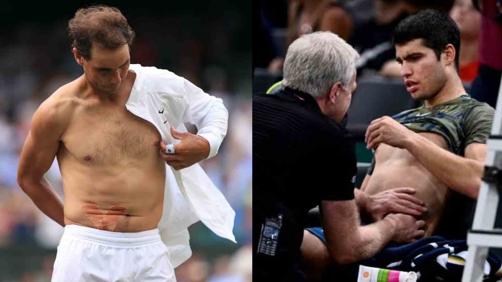 Carlos Alcaraz picks up injury similar to Rafael Nadal at Paris Masters as ATP Finals becomes doubtful