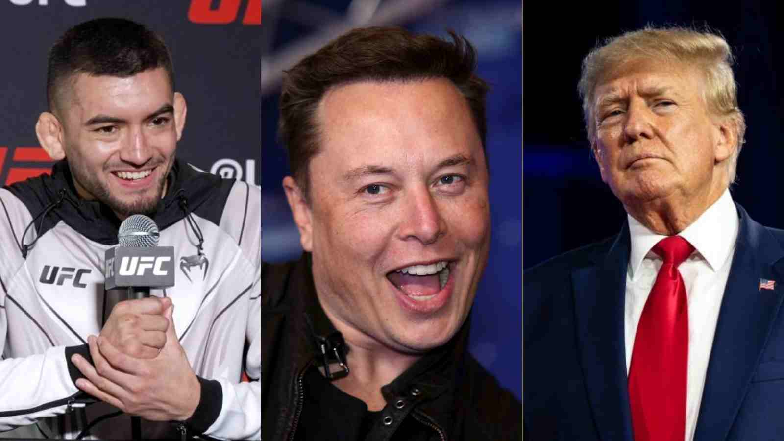 “One tweet at a time” – UFC Fighter calls out Elon Musk and Donald Trump to “make America great again” after impressive win in the octagon