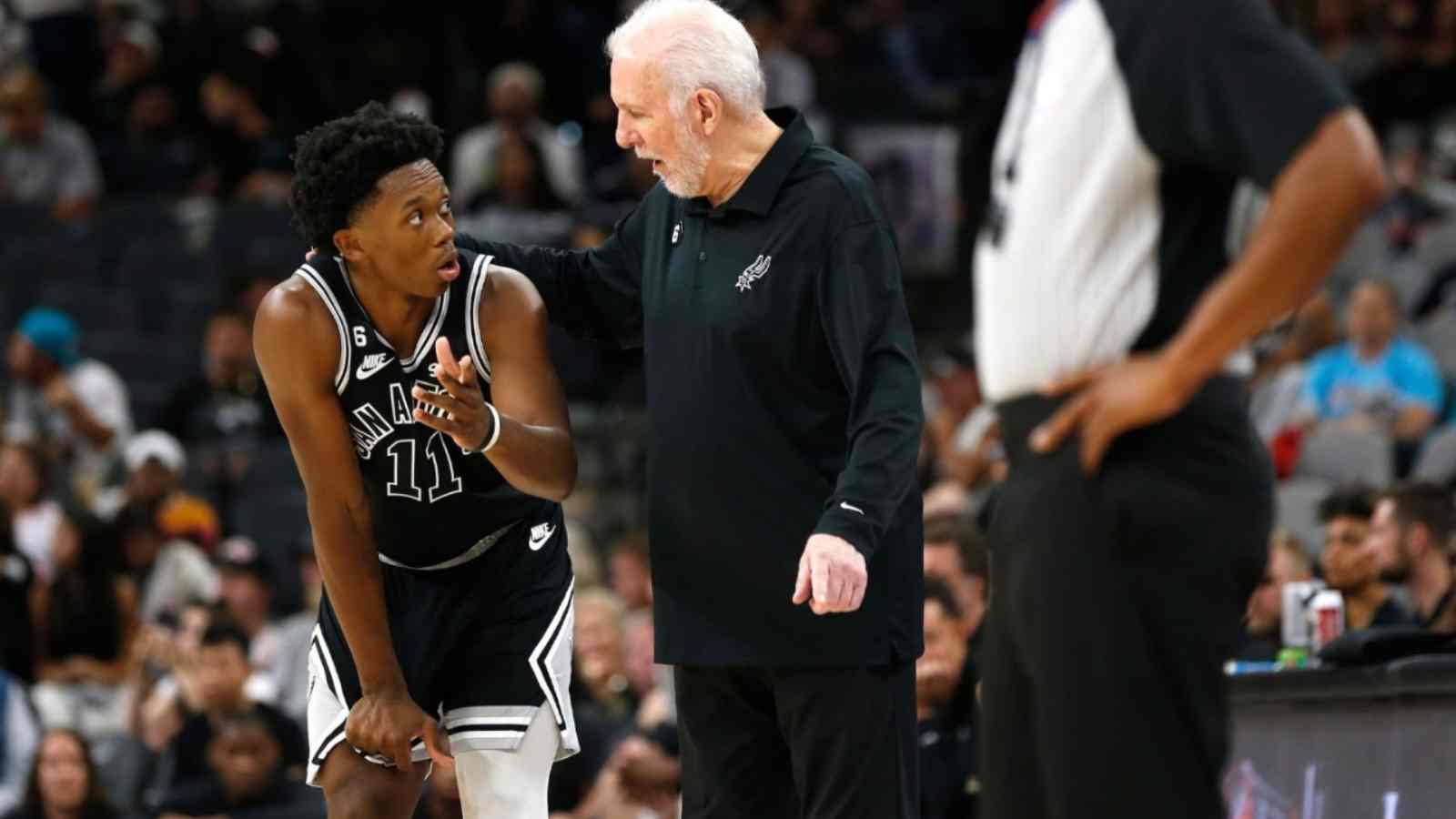 “Everybody just has to wait” Spurs head coach Gregg Popovich issues a STERN statement regarding accusations against Josh Primo