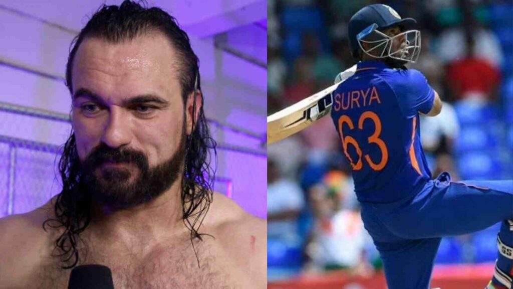 Drew McIntyre and Suryakumar Yadav