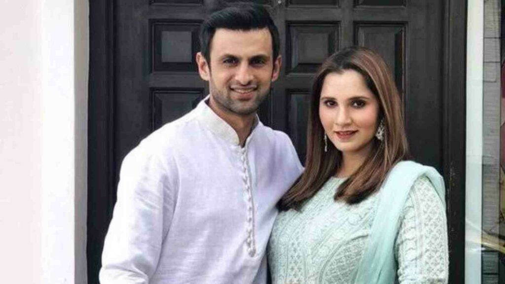 Sania Mirza and her husband Shoaib Malik - FirstSportz