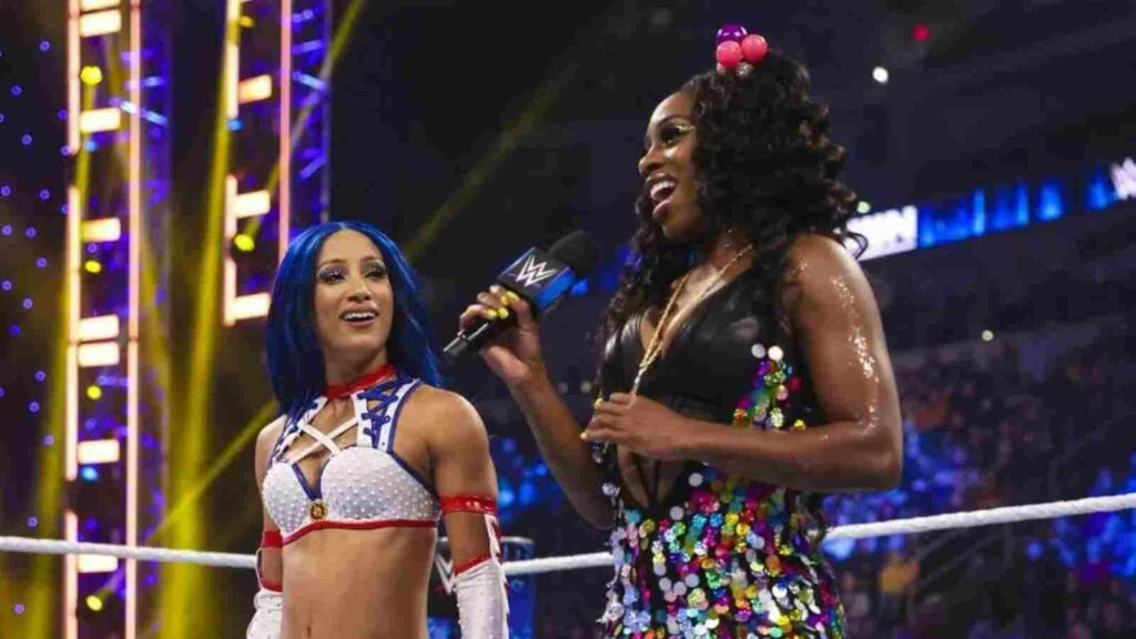 Sasha Banks and Naomi on WWE SmackDown