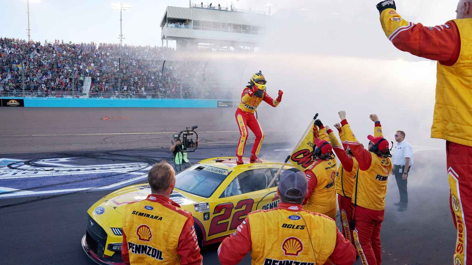 Joey Logano has won the ‘only thing he raced’ for at Phoenix