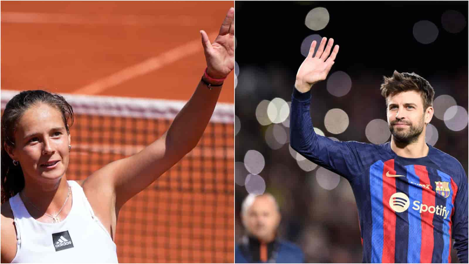 Daria Kasatkina pays tribute to her ‘Boss’ Gerard Pique as the Spanish great retired after playing his final match for Barcelona