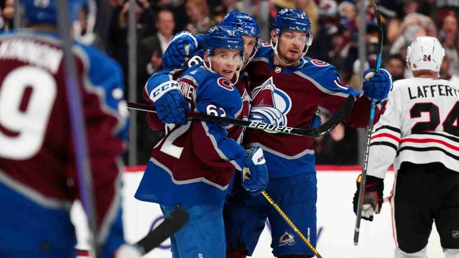 <strong></noscript>Wannabe NHLers in awe of Mikko Rantanen and Artturi Lehkonen as Avalanche sweeps victory in 2022 NHL Global Series</strong>