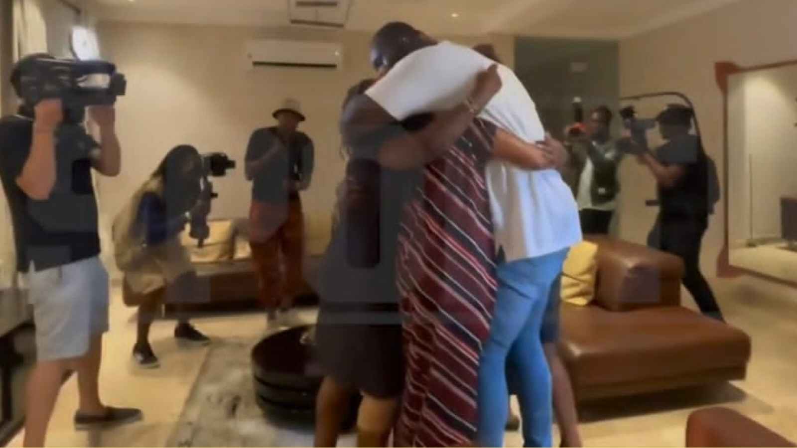 WATCH: Omos visits family in Nigeria after 14 years, all set to make a huge announcement