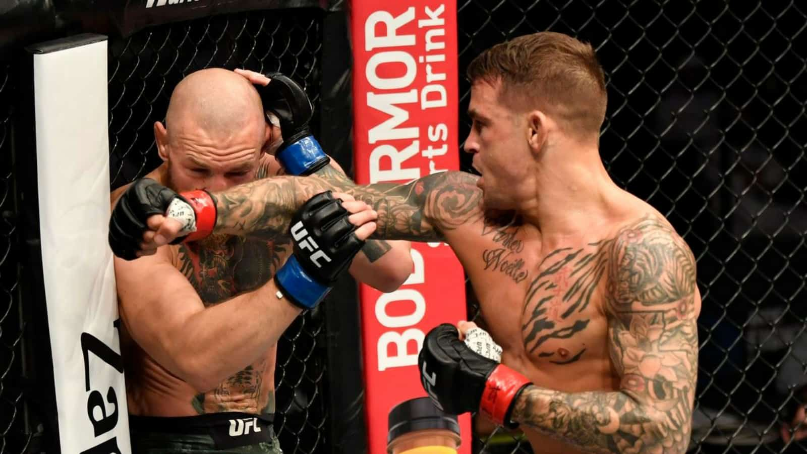 “Best striker ever been at LW” – Fans have high praise for Dustin Poirier’s boxing as he displays smooth skills on the bag