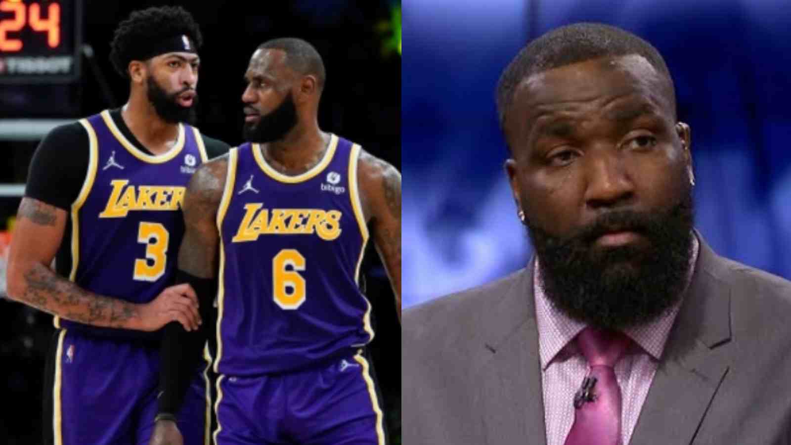 “Chances on winning another Championship… is over” Kendrick Perkins claims LeBron James and Anthony Davis CANNOT make another title run together