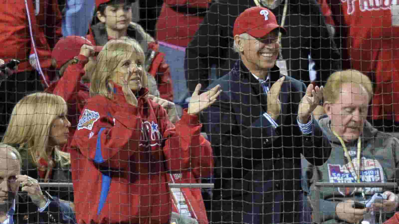 Joe Biden teases First Lady Jill Biden calling Phillies fans “LOUD” and “NASTY” in 2022 WS